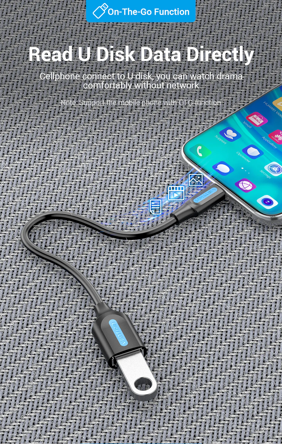 VENTION USB 3.1 Gen 1 Type-C to USB-A OTG Cable (0.15M) 5Gbps High-Speed Data Transfer Buy VENTION USB 3.1 Gen 1 Type-C to USB-A OTG Cable (0.15M) 5Gbps High-Speed Data Transfer Online in Pakistan - UGREEN PK