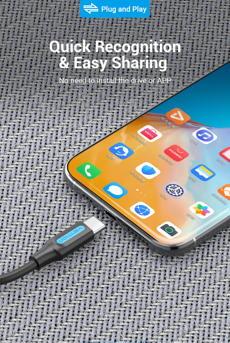VENTION USB 3.1 Gen 1 Type-C to USB-A OTG Cable (0.15M) 5Gbps High-Speed Data Transfer Buy VENTION USB 3.1 Gen 1 Type-C to USB-A OTG Cable (0.15M) 5Gbps High-Speed Data Transfer Online in Pakistan - UGREEN PK