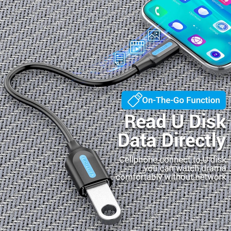 Buy VENTION USB 3.1 Gen 1 Type-C to USB-A OTG Cable (0.15M) 5Gbps High-Speed Data Transfer Online in Pakistan - UGREEN PK