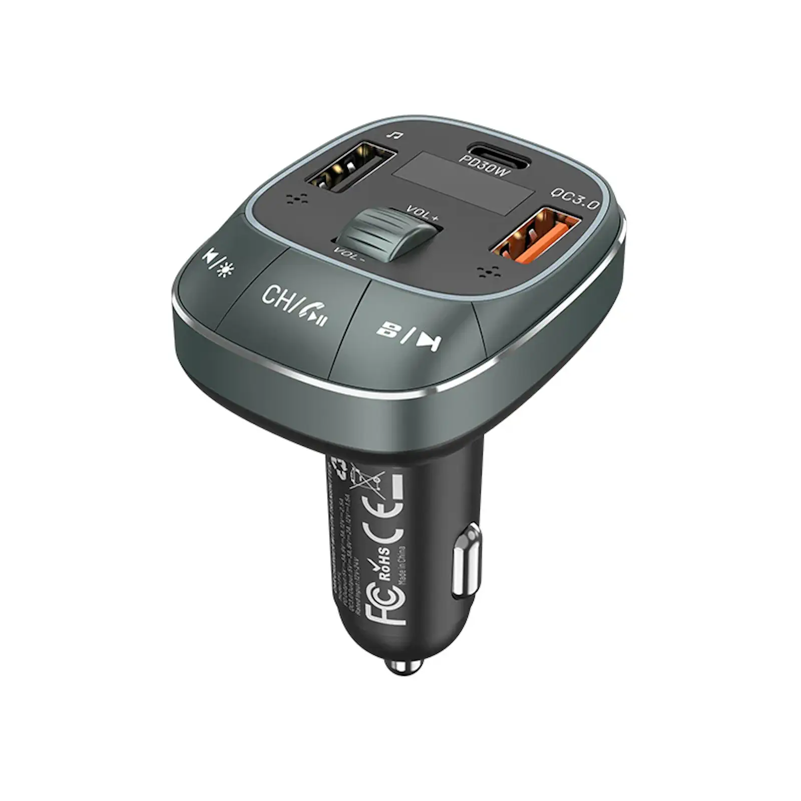 Buy VENTION FFLB0 Bluetooth FM Transmitter 30W PD Fast Charging for Car Online in Pakistan - UGREEN PK