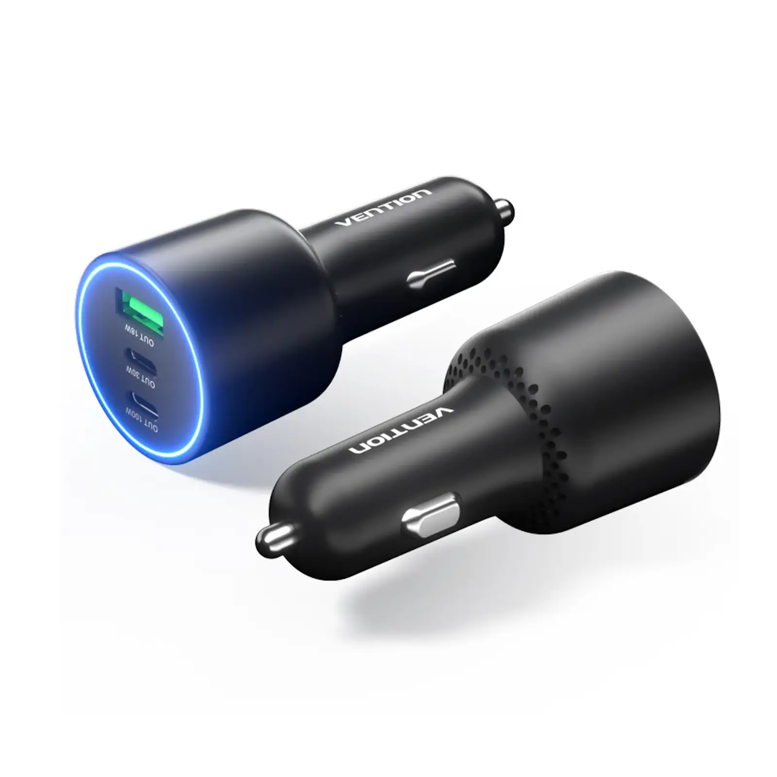 Buy VENTION 165W Max 3-Port Car Charger (100W +65W +30W) PD 3.0 Fast Charging for MacBook Pro/iPad/iPhone 16/15 Online in Pakistan - UGREEN PK