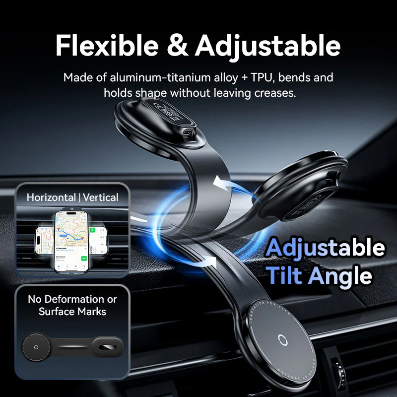 Buy VENTION Wireless 15W Max Car Mount Charger Magnetic Phone Holder Online in Pakistan - UGREEN PK