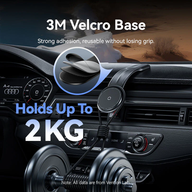 Buy VENTION Wireless 15W Max Car Mount Charger Magnetic Phone Holder Online in Pakistan - UGREEN PK