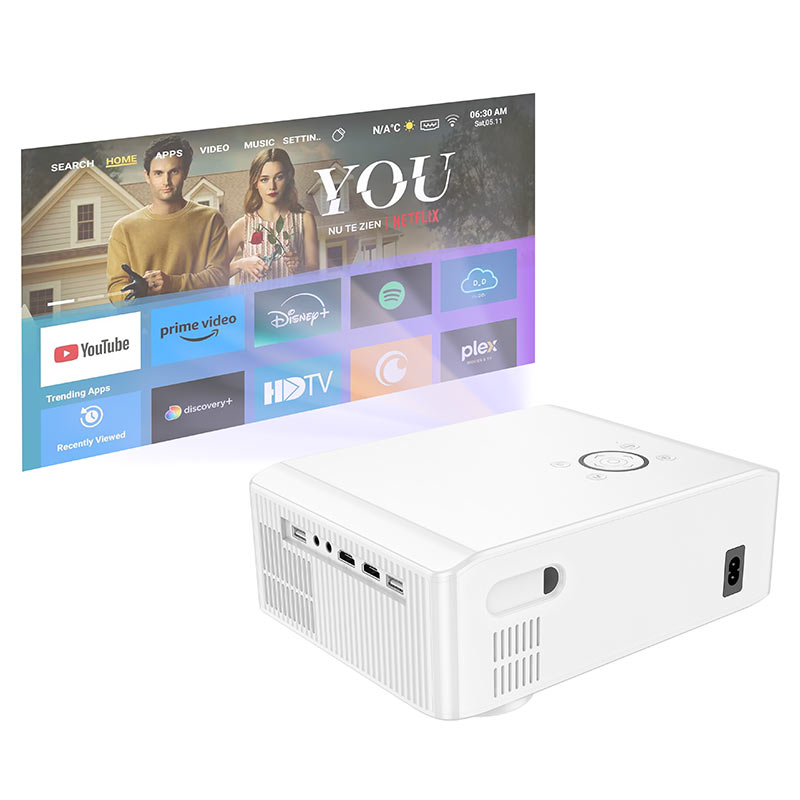 Buy HOCO DT3 Smart Android 1080P Full HD Projector WiFi 2.4G/5G Dual-Band, Bluetooth 5.0 Online in Pakistan - UGREEN PK