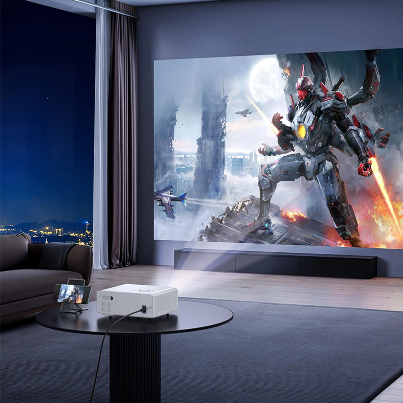 Buy HOCO DT3 Smart Android 1080P Full HD Projector WiFi 2.4G/5G Dual-Band, Bluetooth 5.0 Online in Pakistan - UGREEN PK