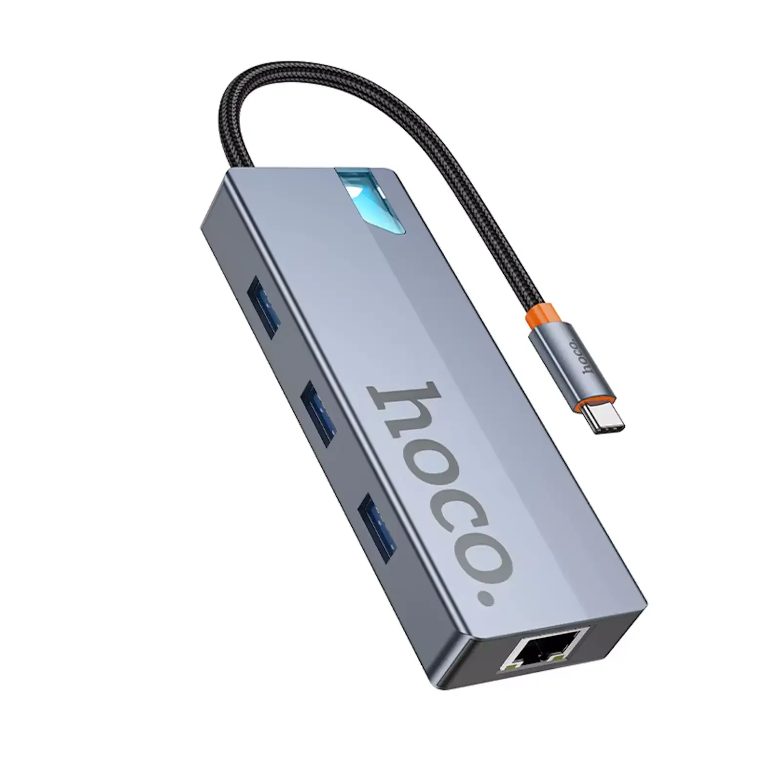 Buy HOCO HB51 6-in-1 USB-C Hub - 4K HDMI, Gigabit Ethernet, 100W PD Charging, 3x USB 3.0 Ports Online in Pakistan - UGREEN PK