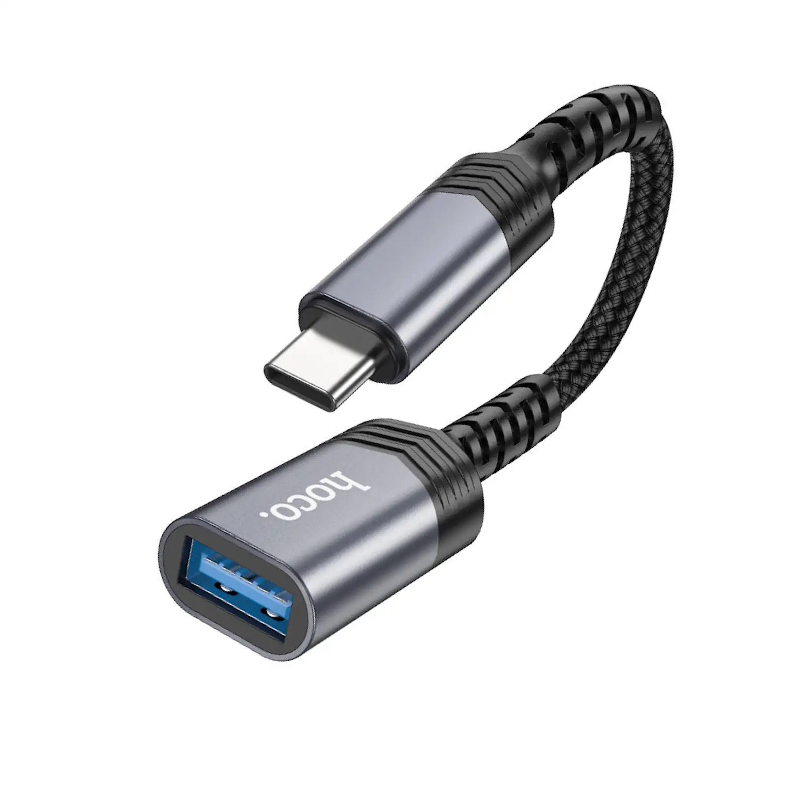Buy HOCO UA24 USB-C Male to USB-A Female OTG Adapter (USB 3.0 5Gbps, 4A Charging, Aluminum Alloy) Online in Pakistan - UGREEN PK
