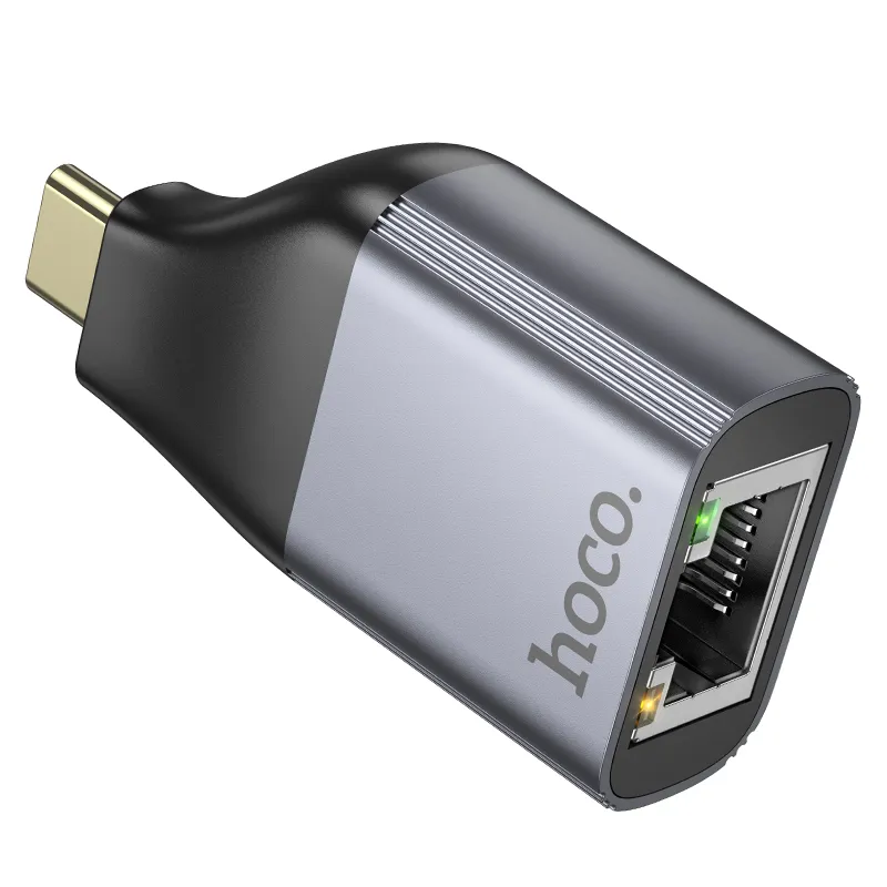 Buy HOCO UA35 USB-C to Ethernet Adapter RJ45 LAN Converter for Laptops & Tablets Online in Pakistan - UGREEN PK