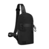 RIVACASE 5312 Black Sling Bag 10.1" Compact & Water-Resistant Mobile Device Carrier - Black