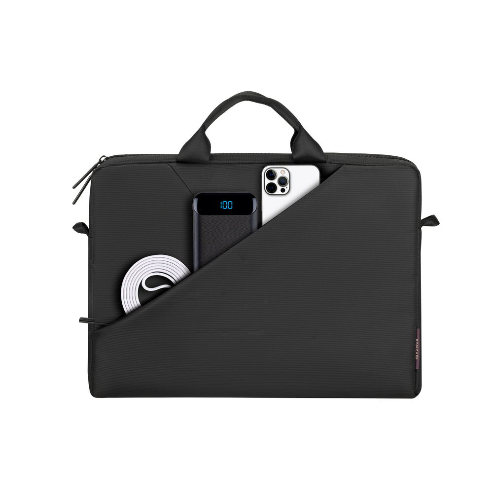 Buy RIVACASE 8730 Grey Laptop Bag 15.6" Tivoli Collection Slim Professional Briefcase Online in Pakistan - UGREEN PK