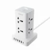 TESSAN TS-TPS01AL30 14-in-1 Universal Power Strip Tower