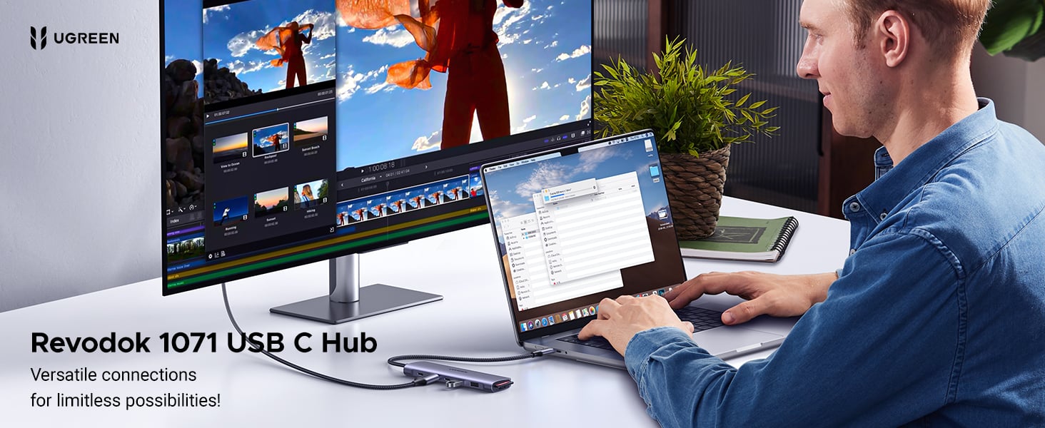 UGREEN 15214 Revodok 1071 USB-C Hub 7-in-1 Dock with 4K HDMI, 100W PD Buy UGREEN 15214 Revodok 1071 USB-C Hub 7-in-1 Dock with 4K HDMI, 100W PD Online in Pakistan - UGREEN PK