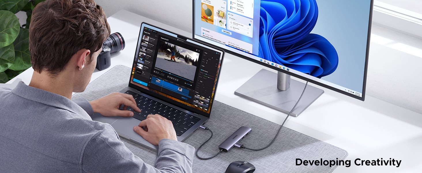 UGREEN 15214 Revodok 1071 USB-C Hub 7-in-1 Dock with 4K HDMI, 100W PD Buy UGREEN 15214 Revodok 1071 USB-C Hub 7-in-1 Dock with 4K HDMI, 100W PD Online in Pakistan - UGREEN PK