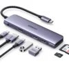 UGREEN 15214 Revodok 1071 USB-C Hub 7-in-1 Dock