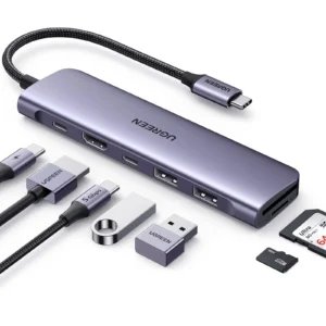 UGREEN 15214 Revodok 1071 USB-C Hub 7-in-1 Dock