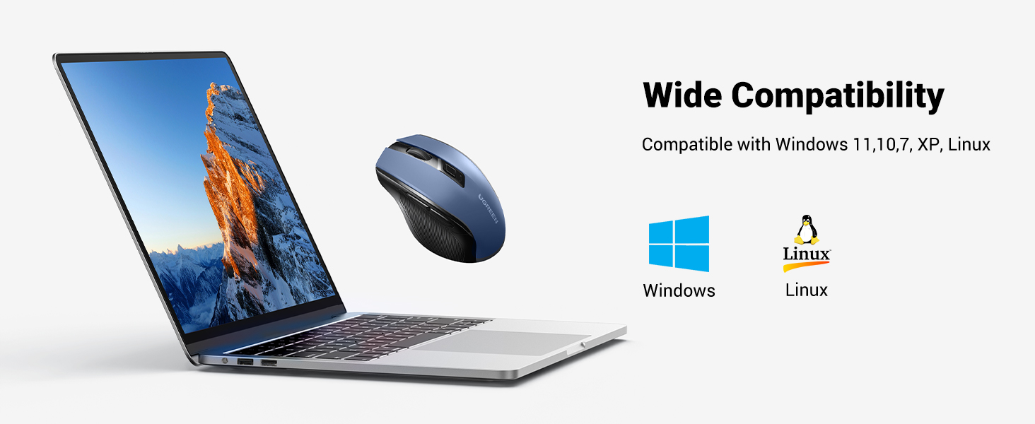 UGREEN Wireless Mouse 4000DPI Dual Mode (2.4G+BT), Silent Click, Ergonomic Design Buy UGREEN Wireless Mouse 4000DPI Dual Mode (2.4G+BT), Silent Click, Ergonomic Design Online in Pakistan - UGREEN PK