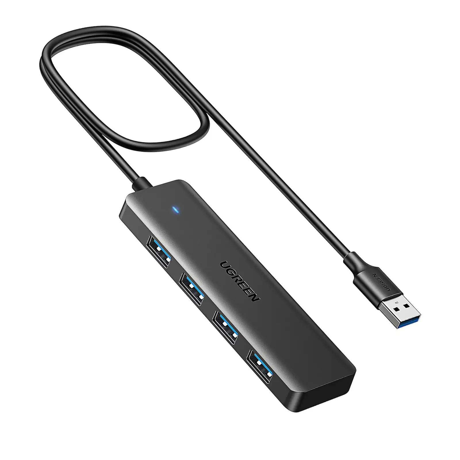 UGREEN 25946 USB 3.0 Hub 4 Ports (0.6 Meter) USB A Splitter Ultra-Slim USB Expander