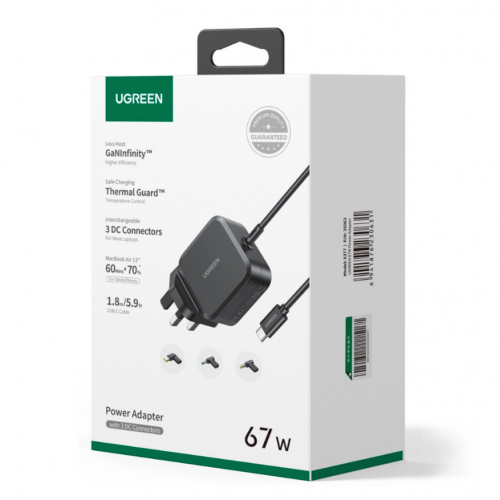 Buy UGREEN 35063 67W Power Adapter (UK Plug) Universal Laptop Charger Online in Pakistan - UGREEN PK