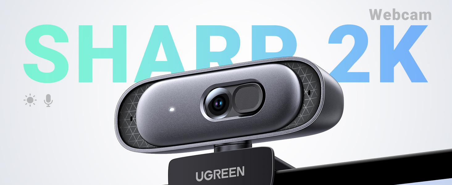 UGREEN 35626 2K Webcam Full HD 1080p/60fps with Autofocus, Dual Mics & Privacy Cover Buy UGREEN 35626 2K Webcam Full HD 1080p/60fps with Autofocus, Dual Mics & Privacy Cover Online in Pakistan - UGREEN PK