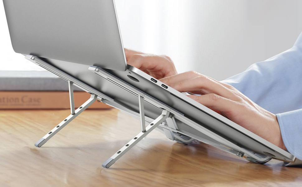 UGREEN 40289 Portable Aluminium Laptop Stand – Adjustable, Foldable Riser Buy UGREEN 40289 Portable Aluminium Laptop Stand – Adjustable, Foldable Riser Online in Pakistan - UGREEN PK