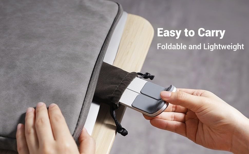 Buy UGREEN 40289 Portable Aluminium Laptop Stand – Adjustable, Foldable Riser Online in Pakistan - UGREEN PK