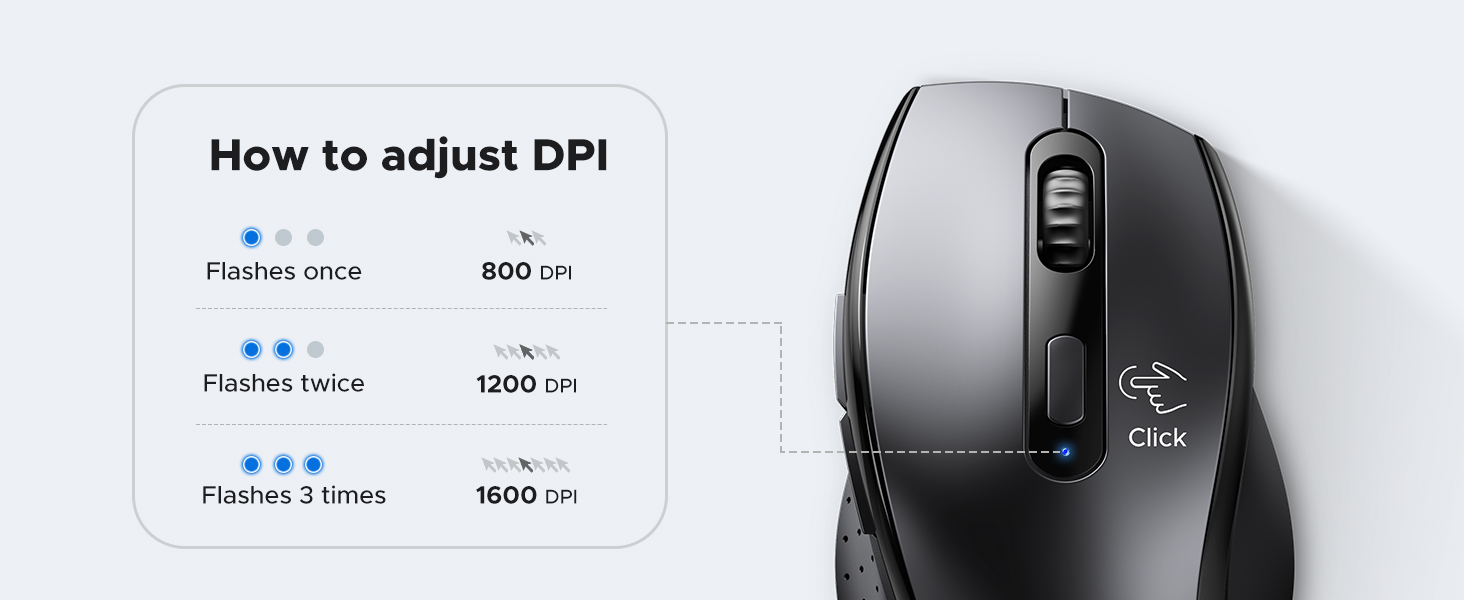 UGREEN 45012 2.4G Wireless Mouse 1600 DPI Ergonomic Design (Black) Buy UGREEN 45012 2.4G Wireless Mouse 1600 DPI Ergonomic Design (Black) Online in Pakistan - UGREEN PK