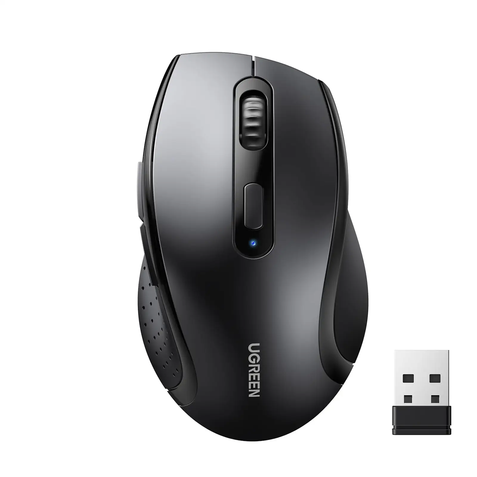 Buy UGREEN 45012 2.4G Wireless Mouse 1600 DPI Ergonomic Design (Black) Online in Pakistan - UGREEN PK