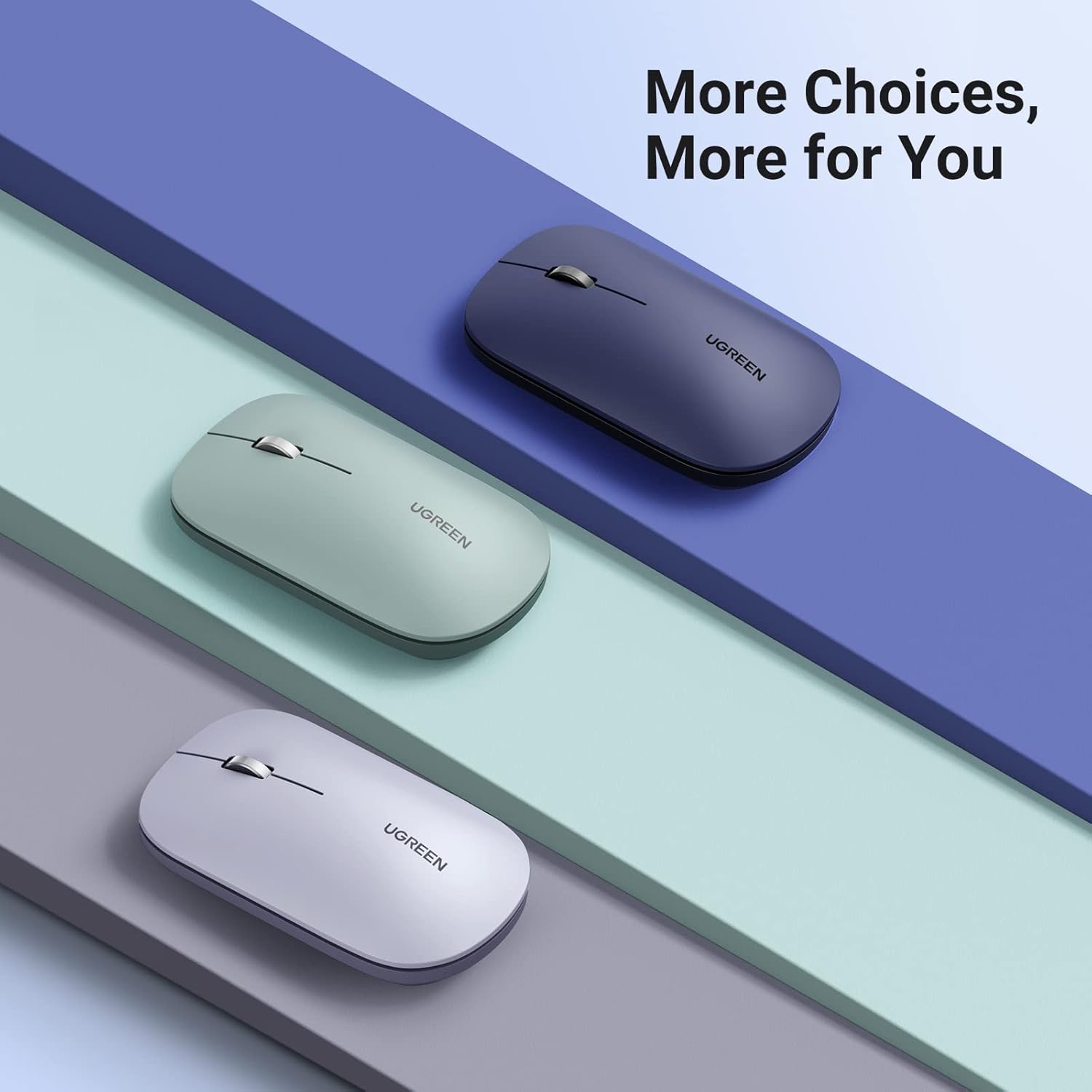 Buy UGREEN 90372 Wireless Mouse 2.4G Slim Portable (Black) 4000 DPI, Silent Click Online in Pakistan - UGREEN PK