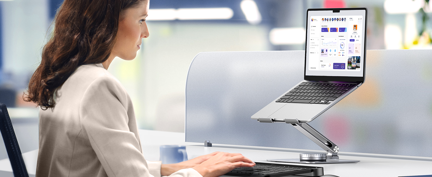 UGREEN 90849 Adjustable 360 Rotating Laptop Stand – Ergonomic Holder Buy UGREEN 90849 Adjustable 360 Rotating Laptop Stand – Ergonomic Holder Online in Pakistan - UGREEN PK