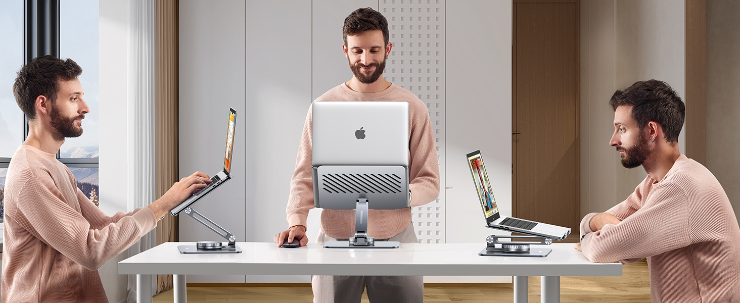 UGREEN 90849 Adjustable 360 Rotating Laptop Stand – Ergonomic Holder Buy UGREEN 90849 Adjustable 360 Rotating Laptop Stand – Ergonomic Holder Online in Pakistan - UGREEN PK