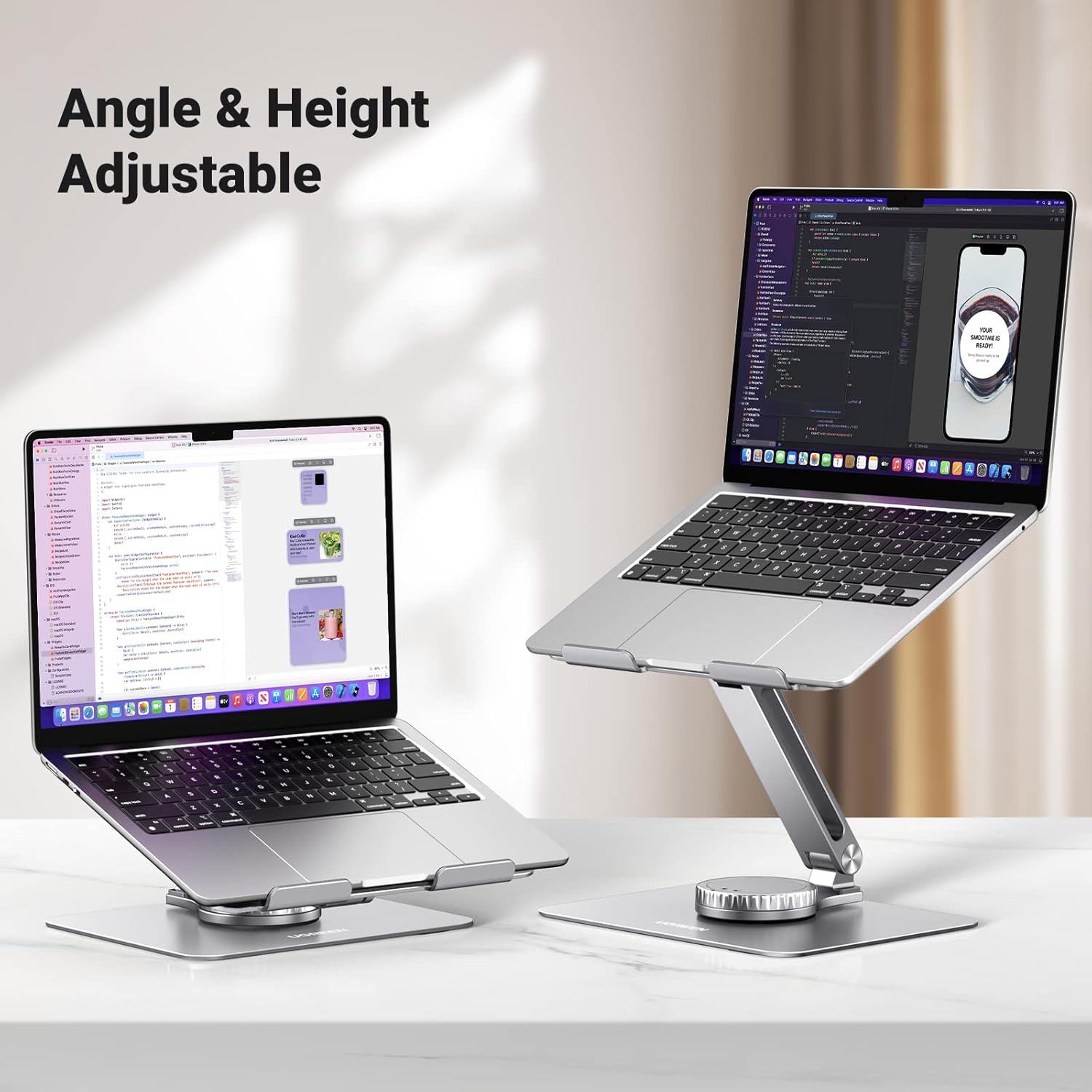 Buy UGREEN 90849 Adjustable 360 Rotating Laptop Stand – Ergonomic Holder Online in Pakistan - UGREEN PK