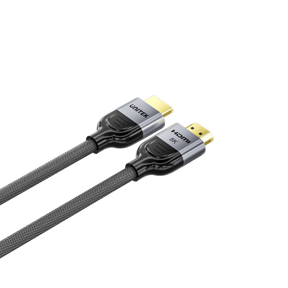 Buy UNITEK 8K HDMI Cable 2.1 Braided Nylon 8K@60Hz, 4K@120Hz, eARC, VRR, HDR10+ Online in Pakistan - UGREEN PK