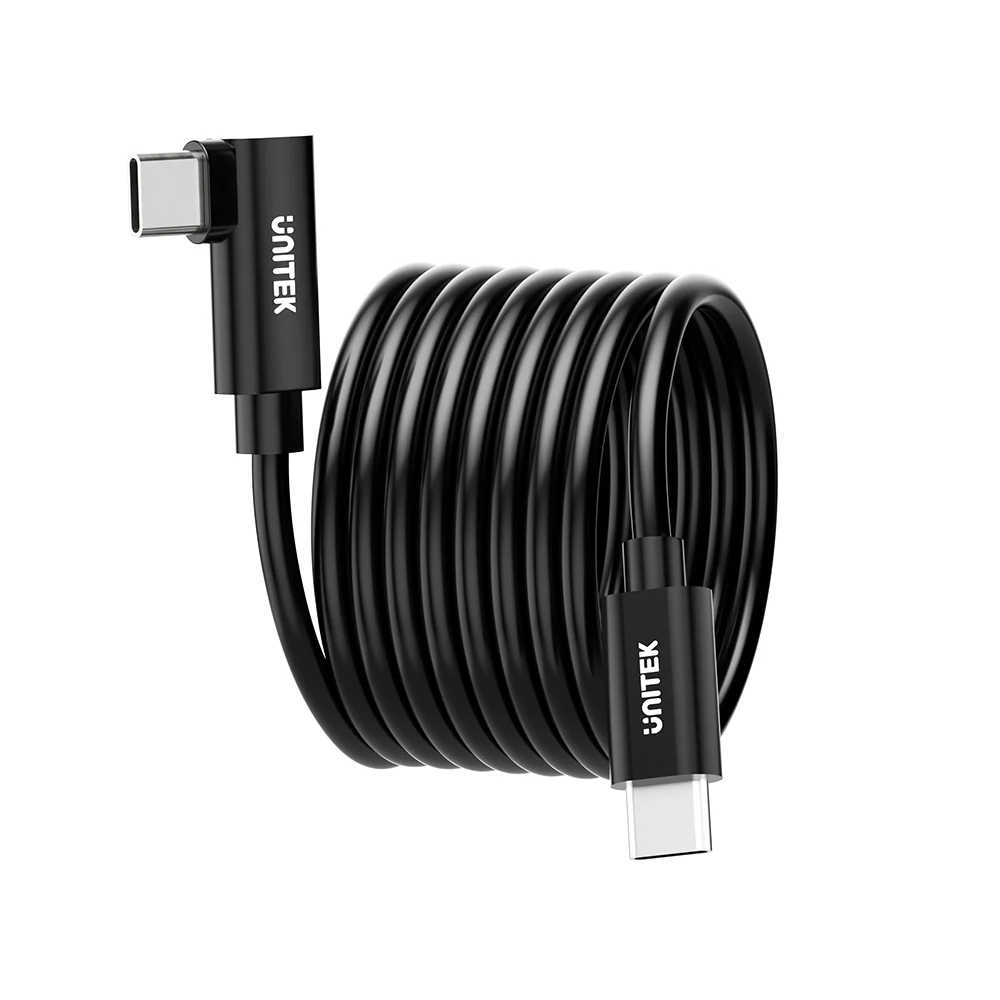 Buy UNITEK C14094ABK01 USB-C to C 90 VR Link Pro Cable (5 Meter) 60W PD, 5Gbps Online in Pakistan - UGREEN PK