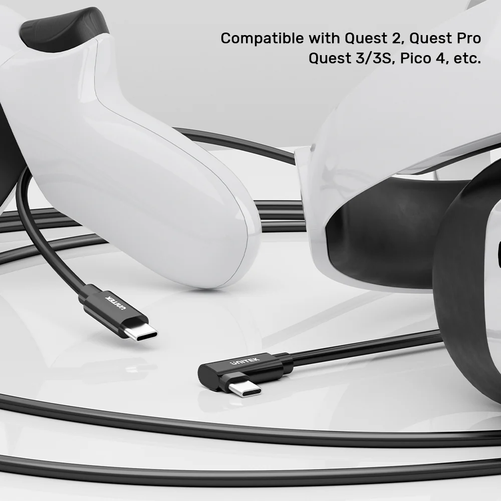 Buy UNITEK C14094ABK01 USB-C to C 90 VR Link Pro Cable (5 Meter) 60W PD, 5Gbps Online in Pakistan - UGREEN PK