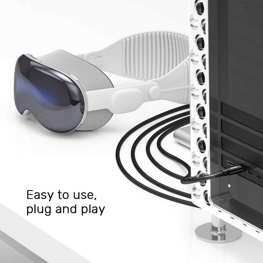 Buy UNITEK C14094ABK01 USB-C to C 90 VR Link Pro Cable (5 Meter) 60W PD, 5Gbps Online in Pakistan - UGREEN PK