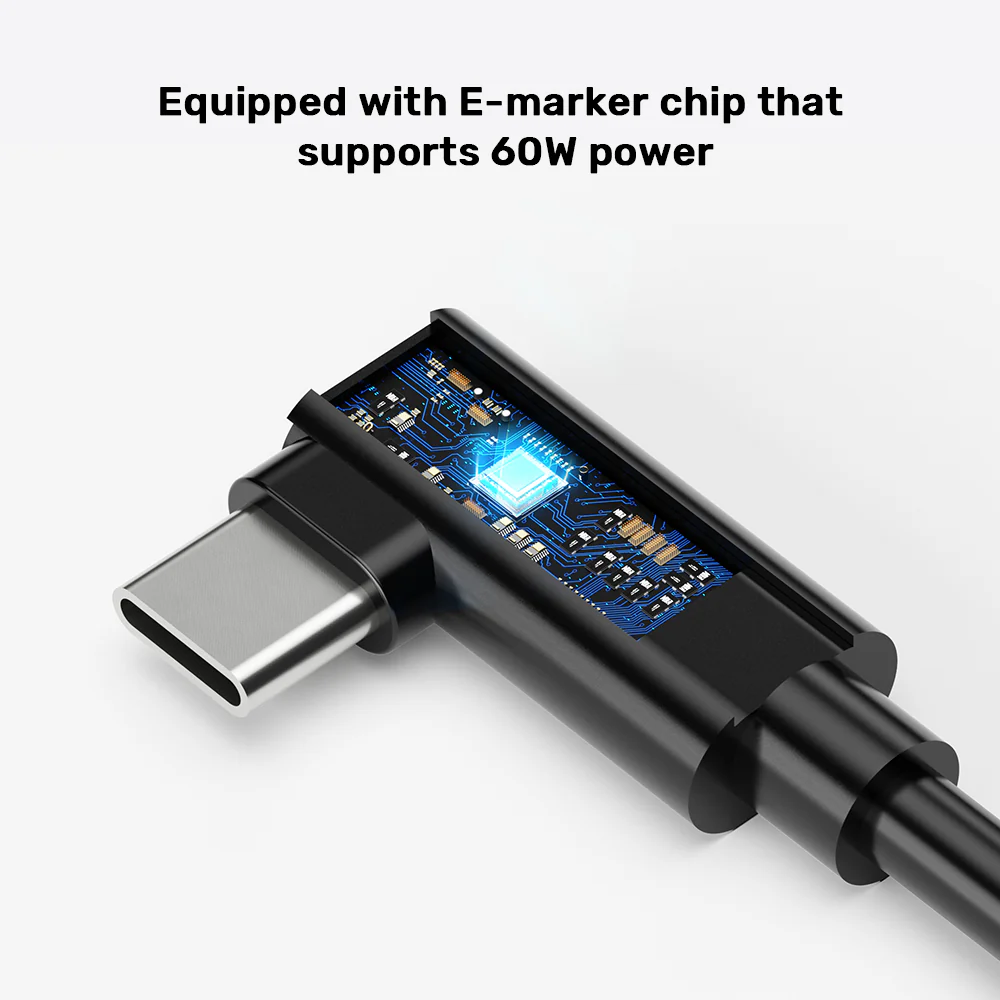 Buy UNITEK C14094ABK01 USB-C to C 90 VR Link Pro Cable (5 Meter) 60W PD, 5Gbps Online in Pakistan - UGREEN PK