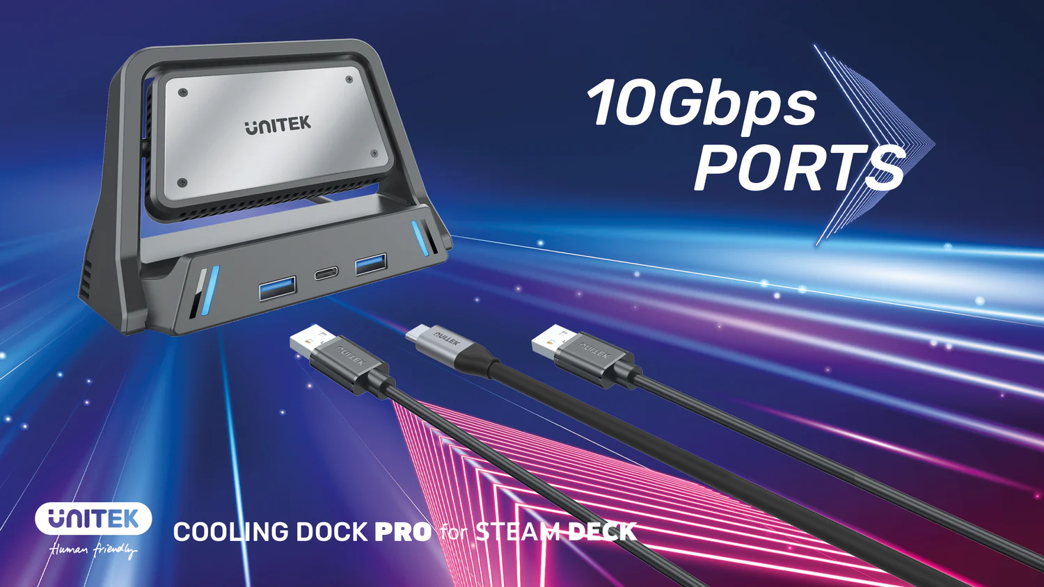 UNITEK Cooling Dock Pro for Steam Deck 7-in-1 Docking Station with Active Cooling Buy UNITEK Cooling Dock Pro for Steam Deck 7-in-1 Docking Station with Active Cooling Online in Pakistan - UGREEN PK