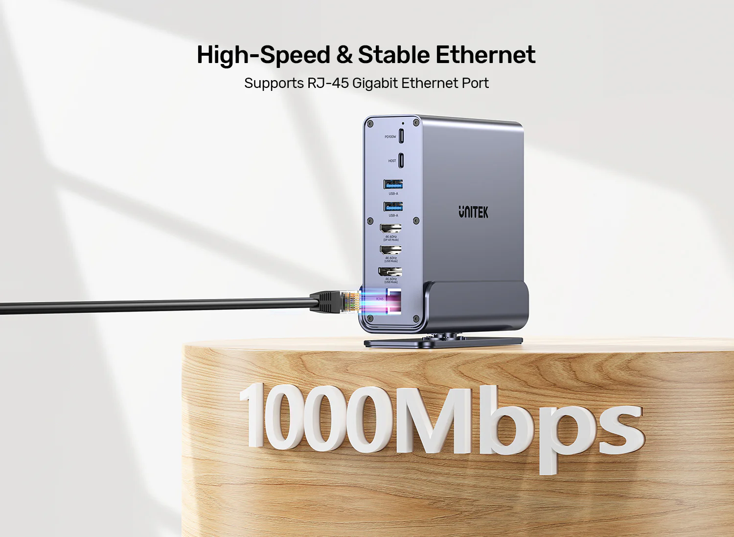 UNITEK 15-in-1 Universal DisplayLink Triple 4K@60Hz Docking Station, Aluminum, 360° Rotation Buy UNITEK 15-in-1 Universal DisplayLink Triple 4K@60Hz Docking Station, Aluminum, 360° Rotation Online in Pakistan - UGREEN PK