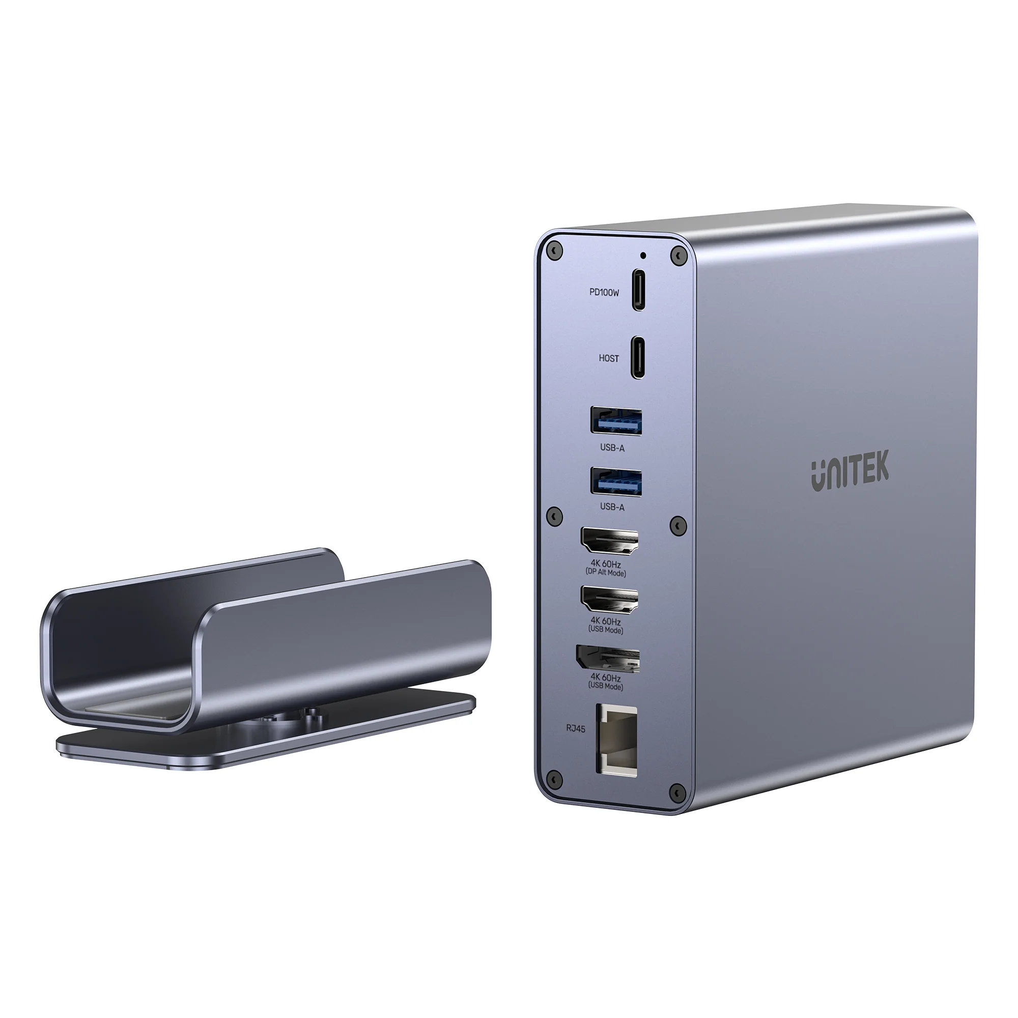 Buy UNITEK 15-in-1 Universal DisplayLink Triple 4K@60Hz Docking Station, Aluminum, 360° Rotation Online in Pakistan - UGREEN PK