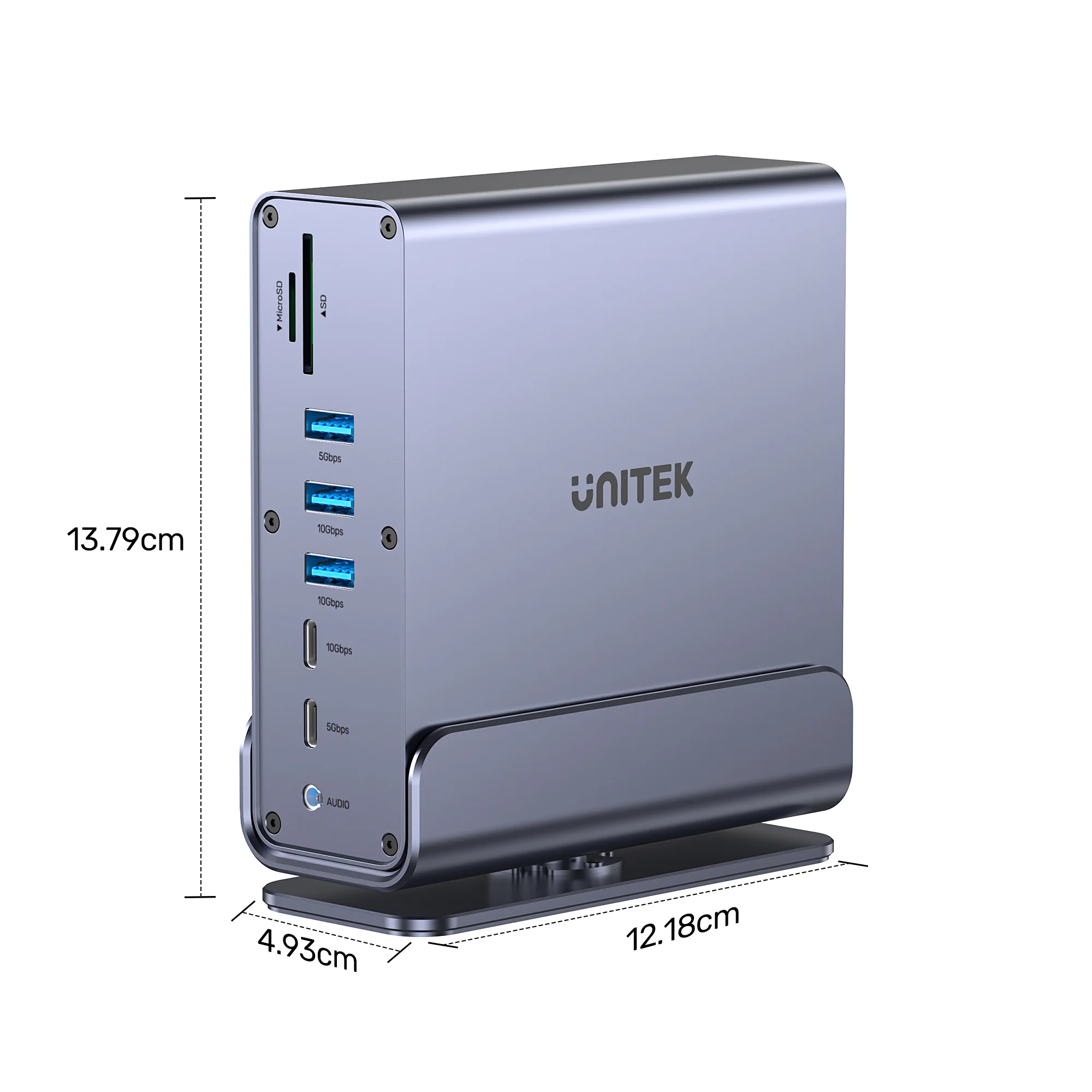 Buy UNITEK 15-in-1 Universal DisplayLink Triple 4K@60Hz Docking Station, Aluminum, 360° Rotation Online in Pakistan - UGREEN PK