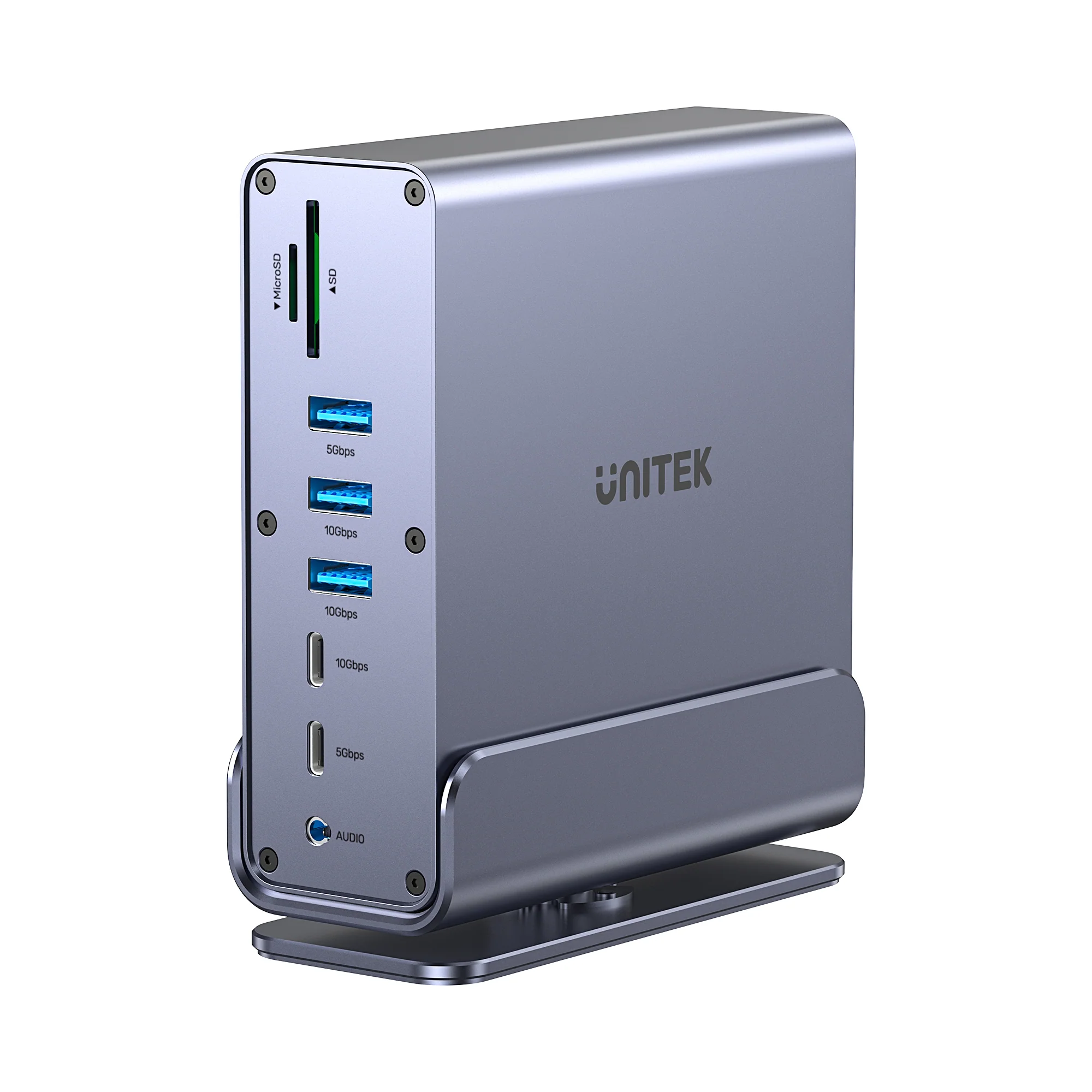 Buy UNITEK 15-in-1 Universal DisplayLink Triple 4K@60Hz Docking Station, Aluminum, 360° Rotation Online in Pakistan - UGREEN PK