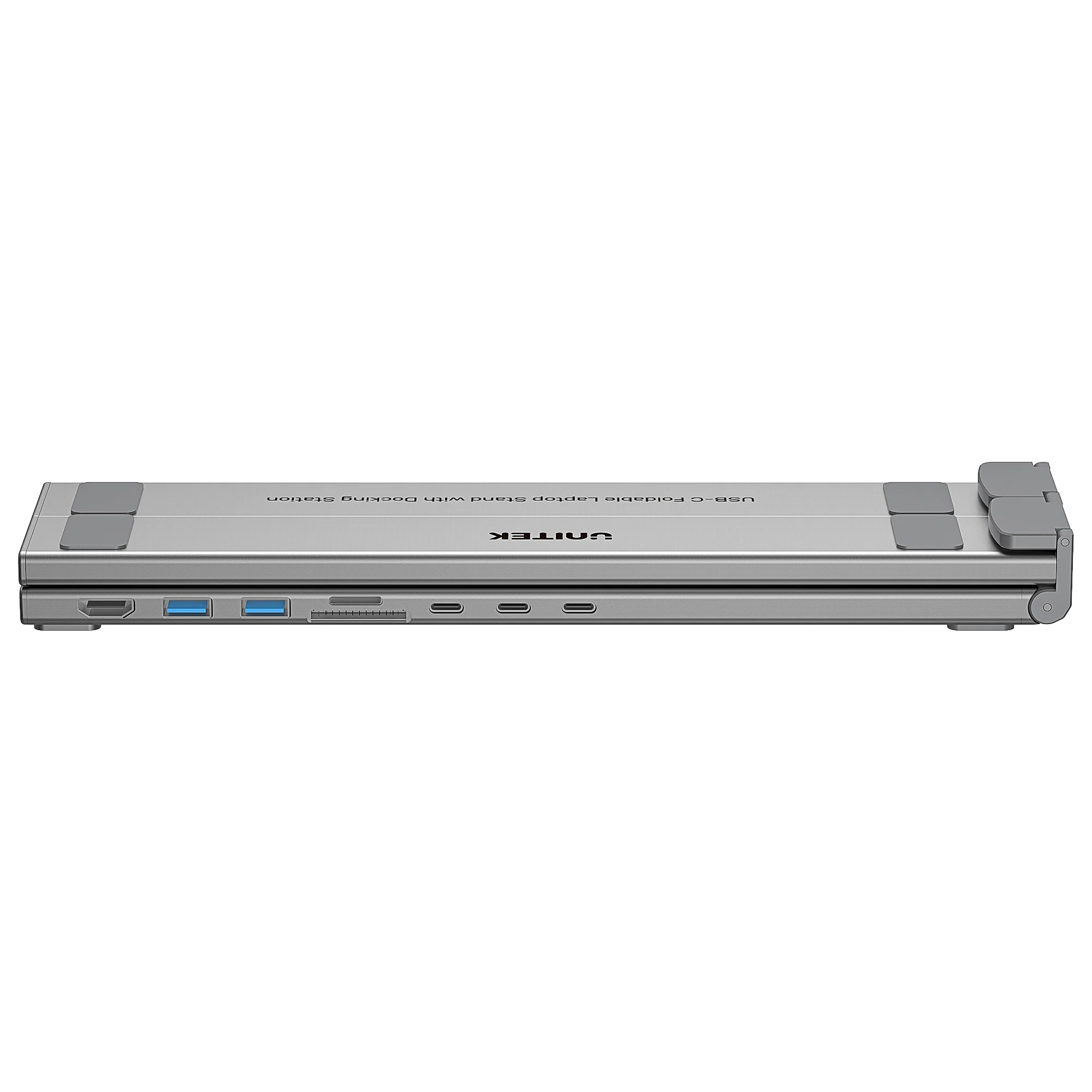 Buy UNITEK Foldable Laptop Stand with 7-in-1 Docking Station Aluminum USB-C Stand for MacBook, Laptop, Tablet Online in Pakistan - UGREEN PK