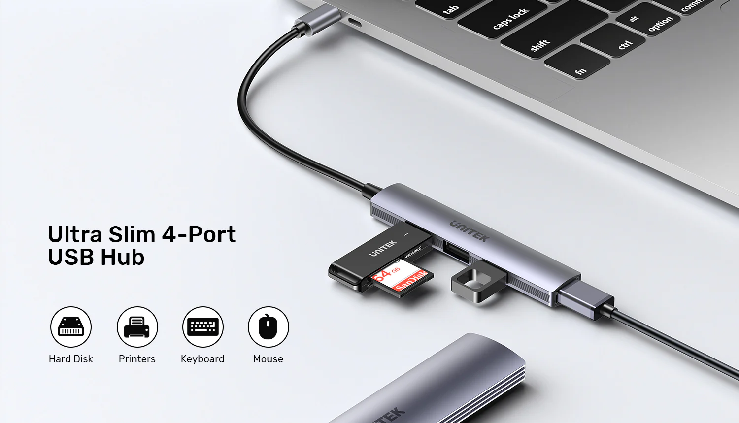UNITEK uHUB Q4 USB-C Hub 4-in-1 USB-A Adapter (5Gbps + 3x USB 2.0) Buy UNITEK uHUB Q4 USB-C Hub 4-in-1 USB-A Adapter (5Gbps + 3x USB 2.0) Online in Pakistan - UGREEN PK