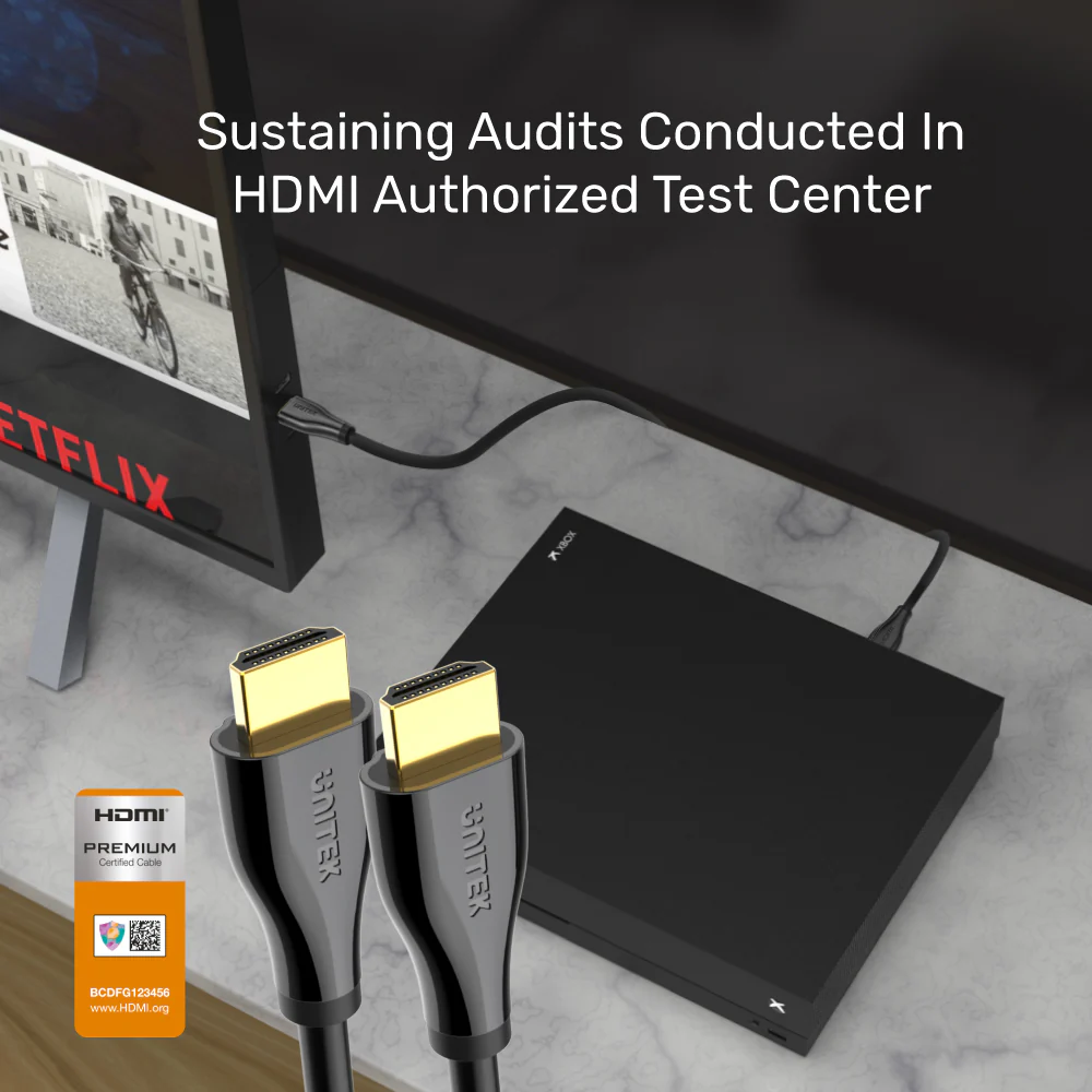 Buy UNITEK Premium Certified HDMI 2.0 Cable 4K@60Hz HDR with Ethernet Online in Pakistan - UGREEN PK