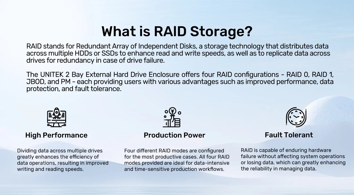 UNITEK 2-Bay RAID External Hard Drive Enclosure (5Gbps 40TB Max) Dual 2.5 Buy UNITEK 2-Bay RAID External Hard Drive Enclosure (5Gbps 40TB Max) Dual 2.5