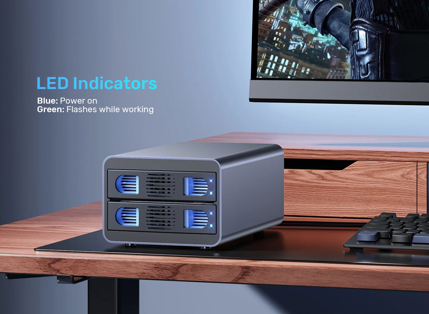 UNITEK 2-Bay RAID External Hard Drive Enclosure (5Gbps 40TB Max) Dual 2.5 Buy UNITEK 2-Bay RAID External Hard Drive Enclosure (5Gbps 40TB Max) Dual 2.5