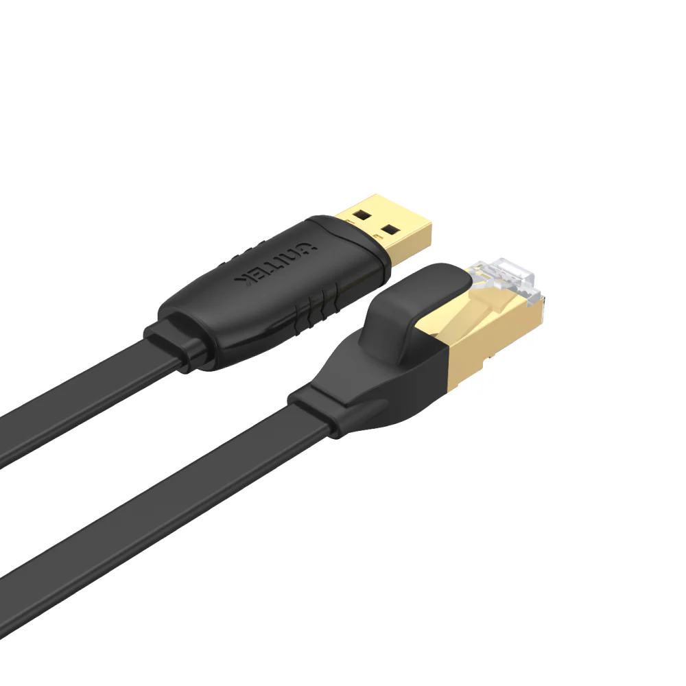 Buy UNITEK Y-SP02001B USB 2.0 to RJ45 Console Rollover Flat Cable (1.8 Meter) Online in Pakistan - UGREEN PK