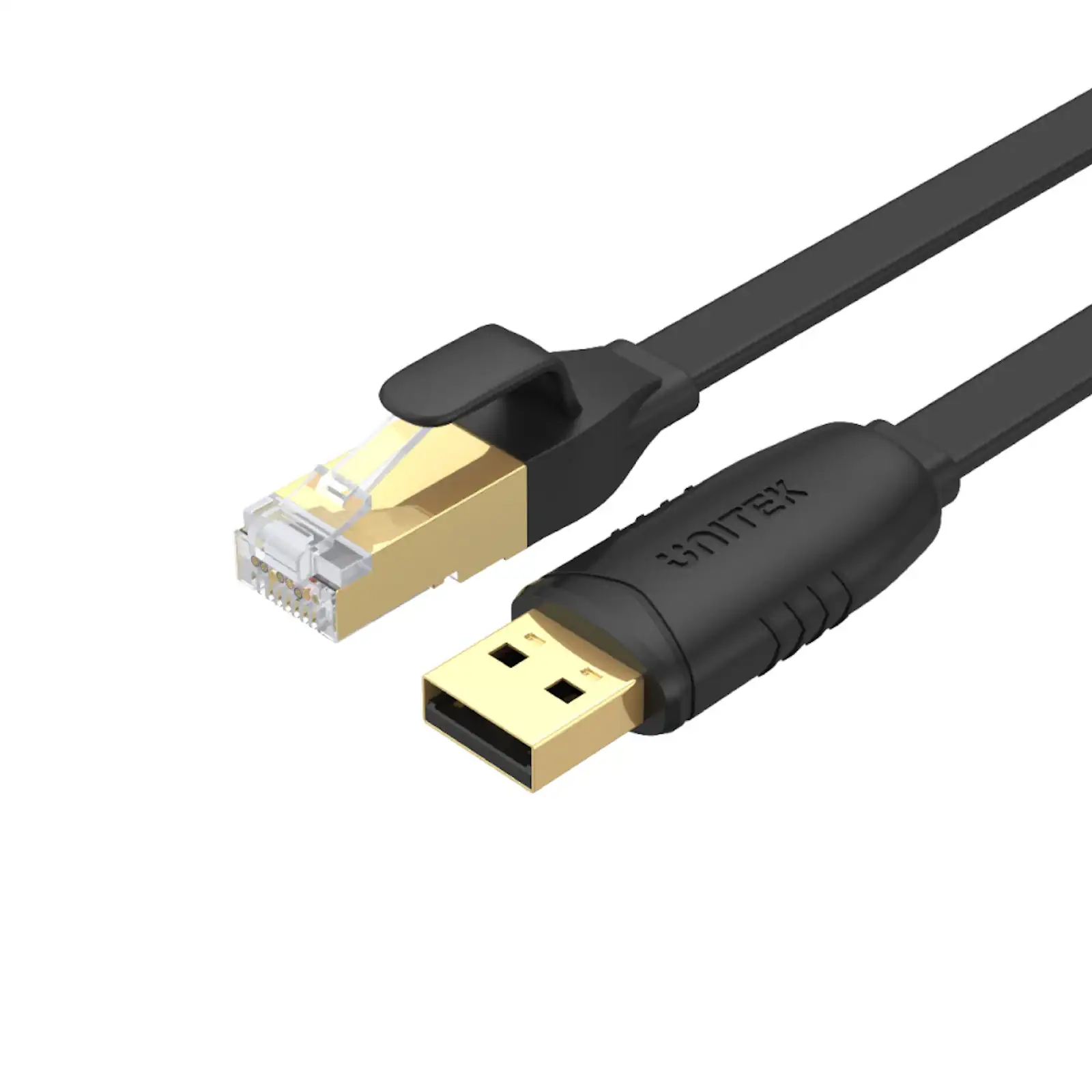 Buy UNITEK Y-SP02001B USB 2.0 to RJ45 Console Rollover Flat Cable (1.8 Meter) Online in Pakistan - UGREEN PK