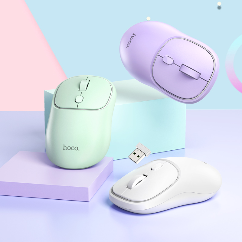 Buy HOCO GM25 Royal Dual-Mode Wireless Mouse, 2.4G + Bluetooth 5.2/3.0, 1600 DPI, 4 Buttons Online in Pakistan - UGREEN PK