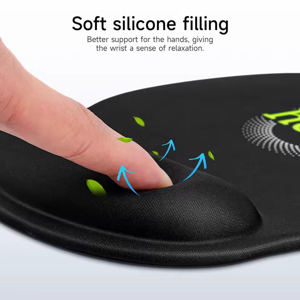 Buy HOCO GM30 Polar Fox Mouse Pad with Gel Wrist Support Black Online in Pakistan - UGREEN PK